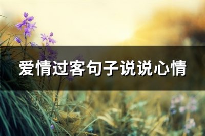 ​爱情过客句子说说心情(热门109句)